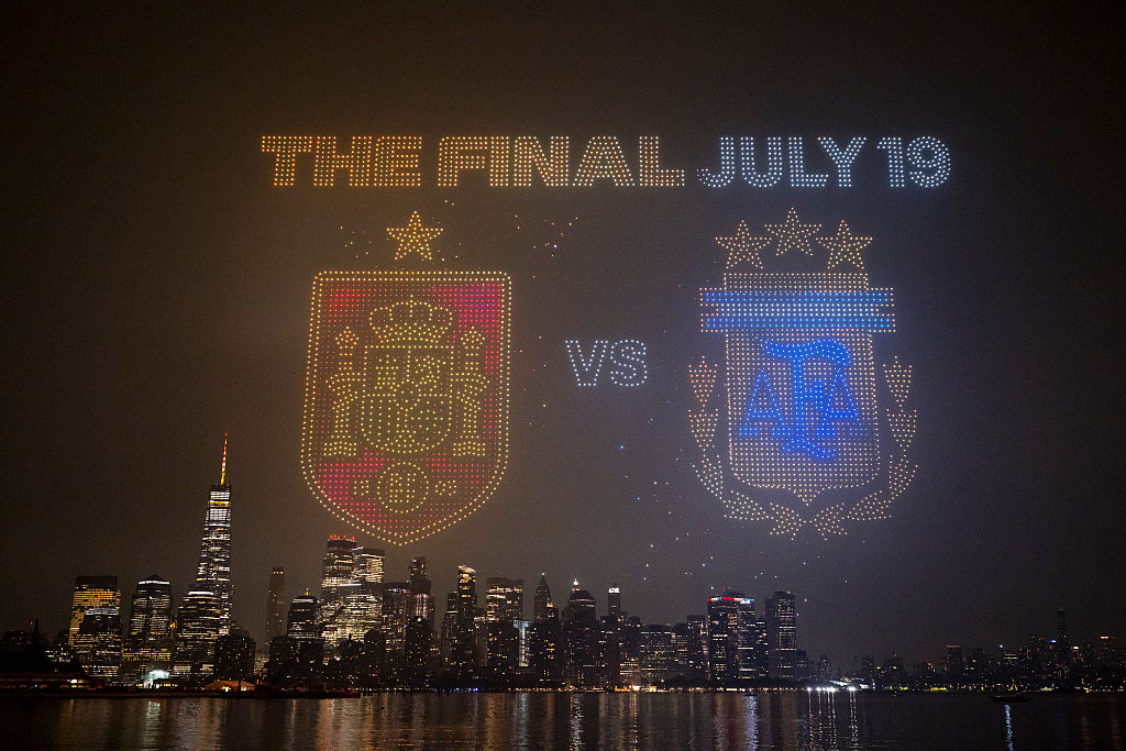 FIFA Drone Show in New York/New Jersey